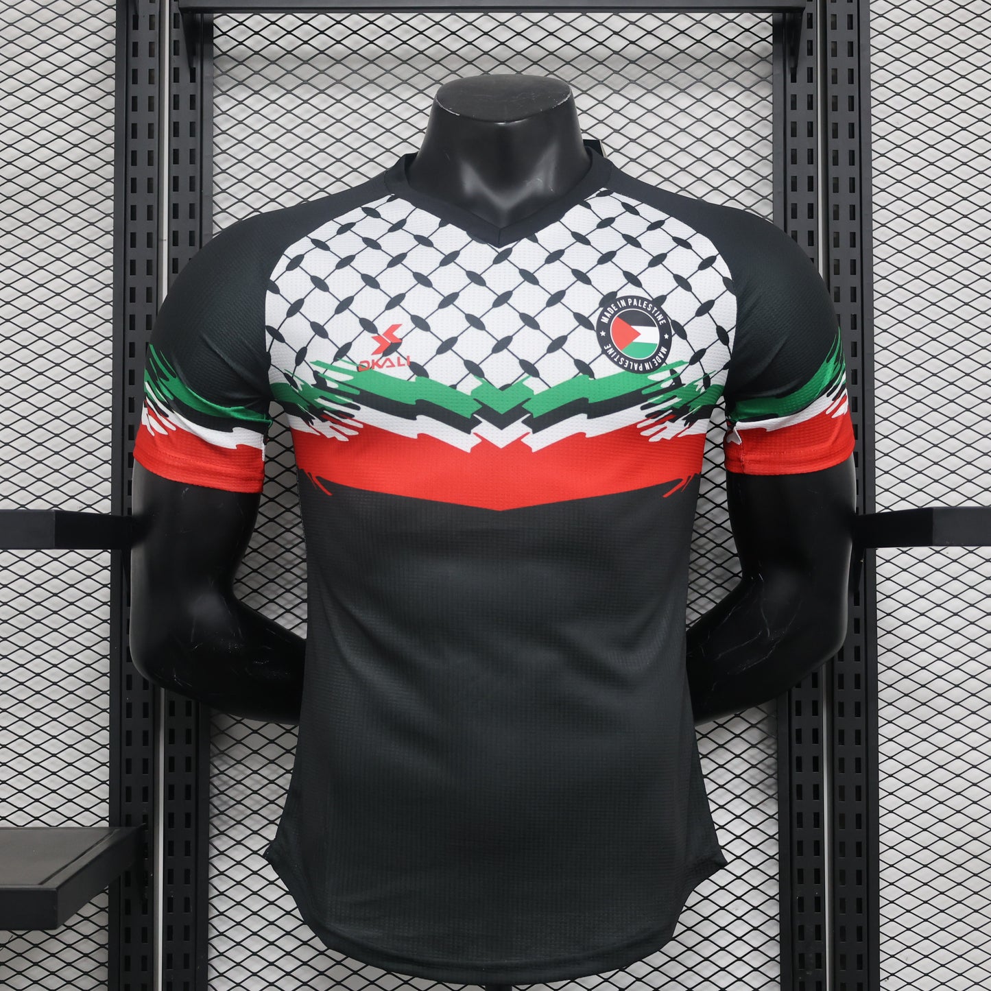 Maillot Palestine Noir Extérieur 2024/2025